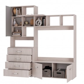 Гостиная Белла (модульная) ясень белый в Екатеринбурге - ok-mebel.com | фото 3