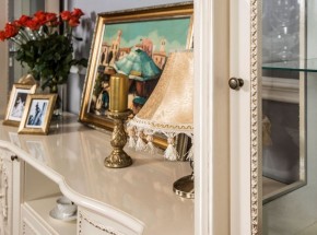 Гостиная Джоконда (крем глянец) 1+ТВ+1 в Екатеринбурге - ok-mebel.com | фото 6