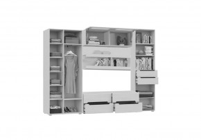 ЭКОЛЬ Гостиная Вариант №1 МДФ (Сандал светлый) в Екатеринбурге - ok-mebel.com | фото 2