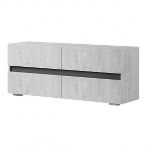 Гостиная Мрия (композиция №2) Бетон пайн светлый/Графит в Екатеринбурге - ok-mebel.com | фото 3