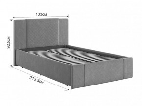 ХЛОЯ Кровать 1200 каркас в Екатеринбурге - ok-mebel.com | фото 3