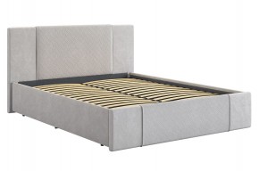 ХЛОЯ Кровать 1600 с основанием (галька велюр) в Екатеринбурге - ok-mebel.com | фото