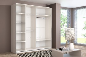 ИННЭС-5 Шкаф-купе 2-х дв. 2000 (2дв. Ф1 - бодега белая) в Екатеринбурге - ok-mebel.com | фото 2