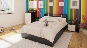 Камелия Комод, цвет венге/дуб лоредо, ШхГхВ 80х46,8х107,6 см., НЕ универсальная сборка в Екатеринбурге - ok-mebel.com | фото 9