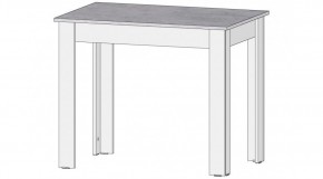 КАЙ Стол (цемент светлый/белый) в Екатеринбурге - ok-mebel.com | фото