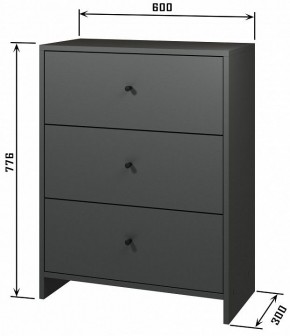 Комод Квадро в Екатеринбурге - ok-mebel.com | фото 4
