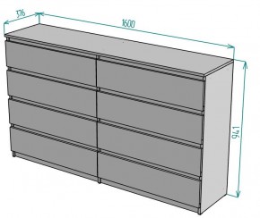 Комод Malta light K147 в Екатеринбурге - ok-mebel.com | фото 2