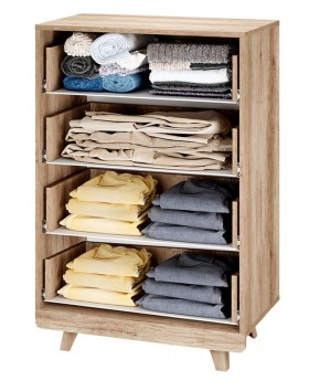 Комод Мегаполис КМ-02 (Дуб Каньон/фотопечать Эвкалипт) в Екатеринбурге - ok-mebel.com | фото 2