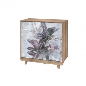 Комод Мегаполис КМ-12 (дуб каньон/фотопечать Бали) в Екатеринбурге - ok-mebel.com | фото