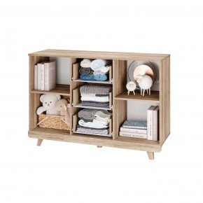 Комод Мегаполис КМ-15 (Дуб каньон/фотопечать Бали) в Екатеринбурге - ok-mebel.com | фото 2