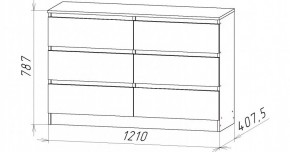 НИЦЦА-7 Комод (НЦ.07) в Екатеринбурге - ok-mebel.com | фото 3