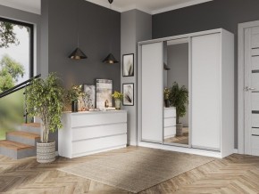 Комод с 6 ящиками 1200 "Бьянко" (Белый лофт) в Екатеринбурге - ok-mebel.com | фото 2