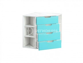 Комод угловой Юниор-15 МДФ в Екатеринбурге - ok-mebel.com | фото 2