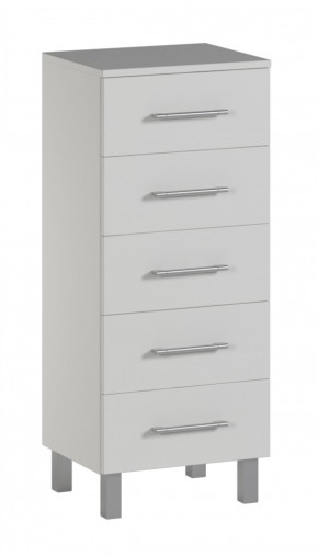Комод высокий (Белый) в Екатеринбурге - ok-mebel.com | фото 1
