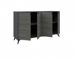 Комодино ПМ-390.03 Комод (ЛДСП Матера/МДФ Санторини темный) в Екатеринбурге - ok-mebel.com | фото 3