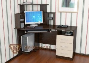 Компьютерный стол №3 в Екатеринбурге - ok-mebel.com | фото 1
