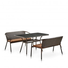 Комплект мебели из иск. ротанга T286A/S139A-W53 Brown в Екатеринбурге - ok-mebel.com | фото 2