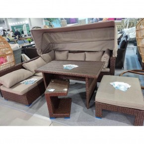 Комплект мебели с диваном AFM-320B-T320 Brown в Екатеринбурге - ok-mebel.com | фото 4