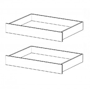 Комплект ящиков для кровати 1600 Соня-1 (Белый/Лак) в Екатеринбурге - ok-mebel.com | фото