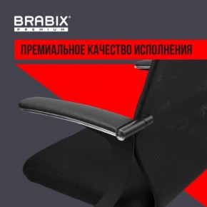 Кресло BRABIX PREMIUM "Ultimate EX-801" хром, плотная двойная сетка Х2, черное, 532917 в Екатеринбурге - ok-mebel.com | фото 3