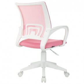 Кресло BRABIX "Fly MG-396W", с подлокотниками, пластик белый, сетка, розовое, 533008 в Екатеринбурге - ok-mebel.com | фото 4
