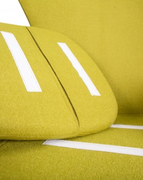 Кресло дизайнерское DOBRIN EGG, светло-зеленая ткань AF3 в Екатеринбурге - ok-mebel.com | фото 10