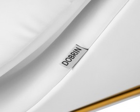 Кресло дизайнерское DOBRIN EMILY, белый винил YP17, золотое основание в Екатеринбурге - ok-mebel.com | фото 10