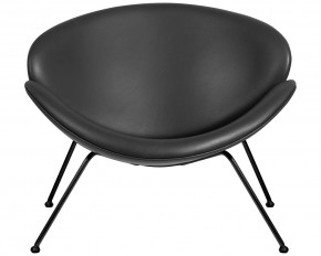 Кресло дизайнерское DOBRIN EMILY, черный винил YP16, черное основания в Екатеринбурге - ok-mebel.com | фото 6