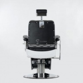 Кресло для барбершопа Barneo 31836E откидная спинка черное в Екатеринбурге - ok-mebel.com | фото 3