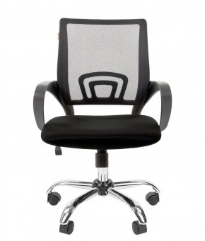 Кресло для оператора CHAIRMAN 696 хром (ткань TW-11/сетка TW-01) в Екатеринбурге - ok-mebel.com | фото 2