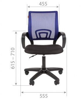 Кресло для оператора CHAIRMAN 696  LT (ткань стандарт 15-21/сетка TW-01) в Екатеринбурге - ok-mebel.com | фото 4