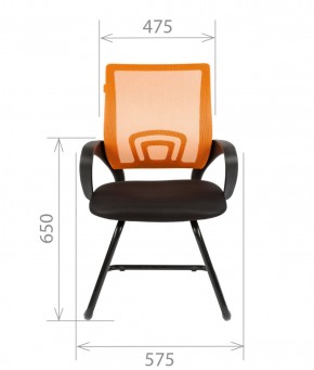Кресло для оператора CHAIRMAN 696 V (ткань TW-11/сетка TW-01) в Екатеринбурге - ok-mebel.com | фото 5