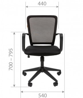 Кресло для оператора CHAIRMAN 698 (ткань TW 19/сетка TW 69) в Екатеринбурге - ok-mebel.com | фото 5