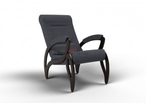 Кресло для отдыха Зельден 20-Т-ГР (ткань/венге) ГРАФИТ в Екатеринбурге - ok-mebel.com | фото