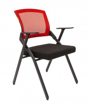 Кресло для посетителей CHAIRMAN NEXX (ткань стандарт черный/сетка DW-69) в Екатеринбурге - ok-mebel.com | фото