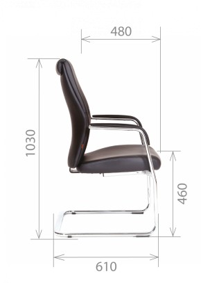 Кресло для посетителя CHAIRMAN VISTA V Эко в Екатеринбурге - ok-mebel.com | фото 5