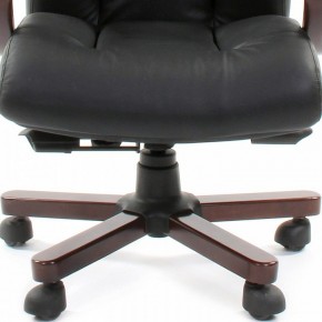 Кресло для руководителя Chairman 421 черный/орех темный, черный в Екатеринбурге - ok-mebel.com | фото 4