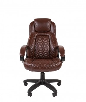 Кресло для руководителя  CHAIRMAN 432 (Экокожа коричневая) в Екатеринбурге - ok-mebel.com | фото 2