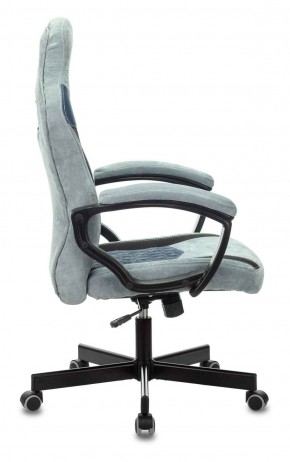 Кресло игровое Бюрократ VIKING 6 KNIGHT BL FABRIC синий в Екатеринбурге - ok-mebel.com | фото 3