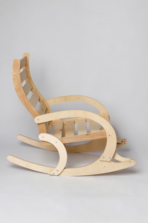 Кресло качалка не окрашенное НЕАПОЛЬ с подножкой в Екатеринбурге - ok-mebel.com | фото 3