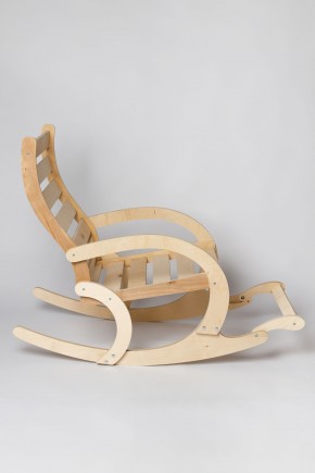 Кресло качалка не окрашенное НЕАПОЛЬ с подножкой в Екатеринбурге - ok-mebel.com | фото 4