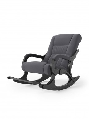 Кресло-качалка Родос 16-Т-ГР (ткань/венге) ГРАФИТ в Екатеринбурге - ok-mebel.com | фото 2