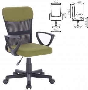 Кресло КОМПАКТНОЕ BRABIX "Jet MG-315" (зеленое) 531841 в Екатеринбурге - ok-mebel.com | фото 2