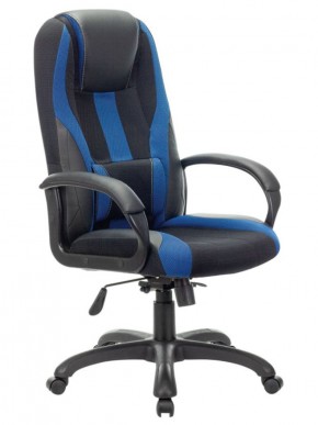 Кресло компьютерное BRABIX PREMIUM "Rapid GM-102" (экокожа/ткань, черное/синее) 532106 в Екатеринбурге - ok-mebel.com | фото 1