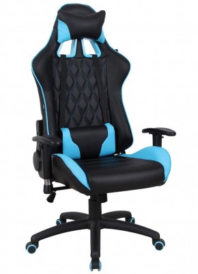 Кресло компьютерное BRABIX "GT Master GM-110" (черное/голубое) 531928 в Екатеринбурге - ok-mebel.com | фото 1