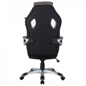 Кресло компьютерное BRABIX Techno GM-002 (ткань) черное/серое, вставки белые (531815) в Екатеринбурге - ok-mebel.com | фото 6