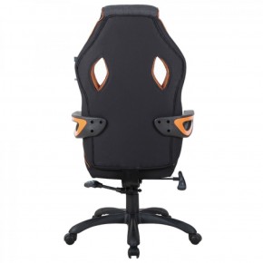 Кресло компьютерное BRABIX Techno Pro GM-003 (ткань черное/серое, вставки оранжевые) 531813 в Екатеринбурге - ok-mebel.com | фото 5