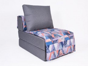 Кресло-кровать бескаркасное Харви (серый-сноу деним) в Екатеринбурге - ok-mebel.com | фото 1
