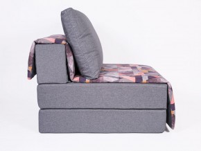 Кресло-кровать бескаркасное Харви (серый-сноу манго) в Екатеринбурге - ok-mebel.com | фото 3