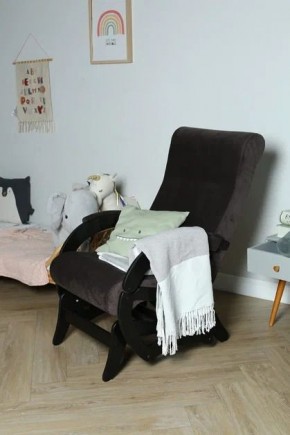 Кресло маятниковое АМЕЛИЯ 35-Т-Ш (шоколад) в Екатеринбурге - ok-mebel.com | фото 3